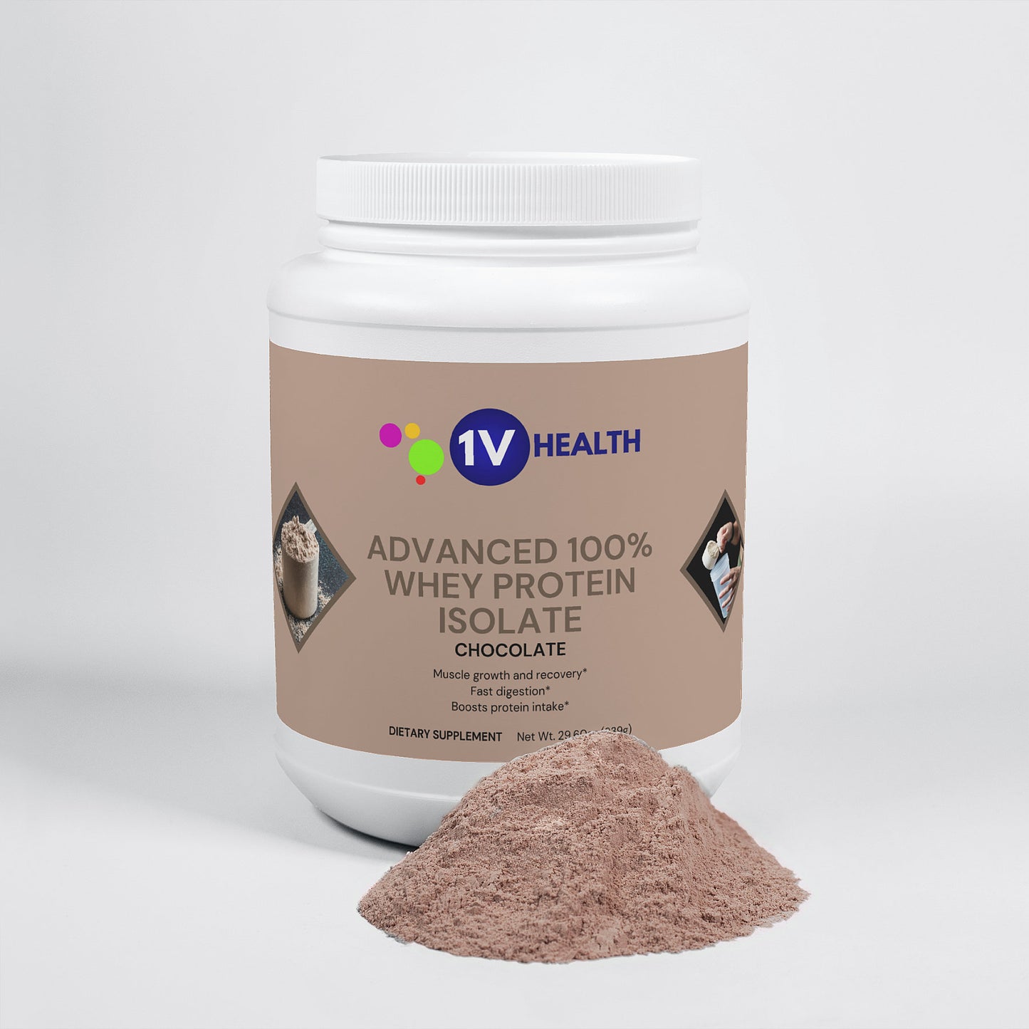 Advanced 100% Whey Protein Isolate (Chocolate)