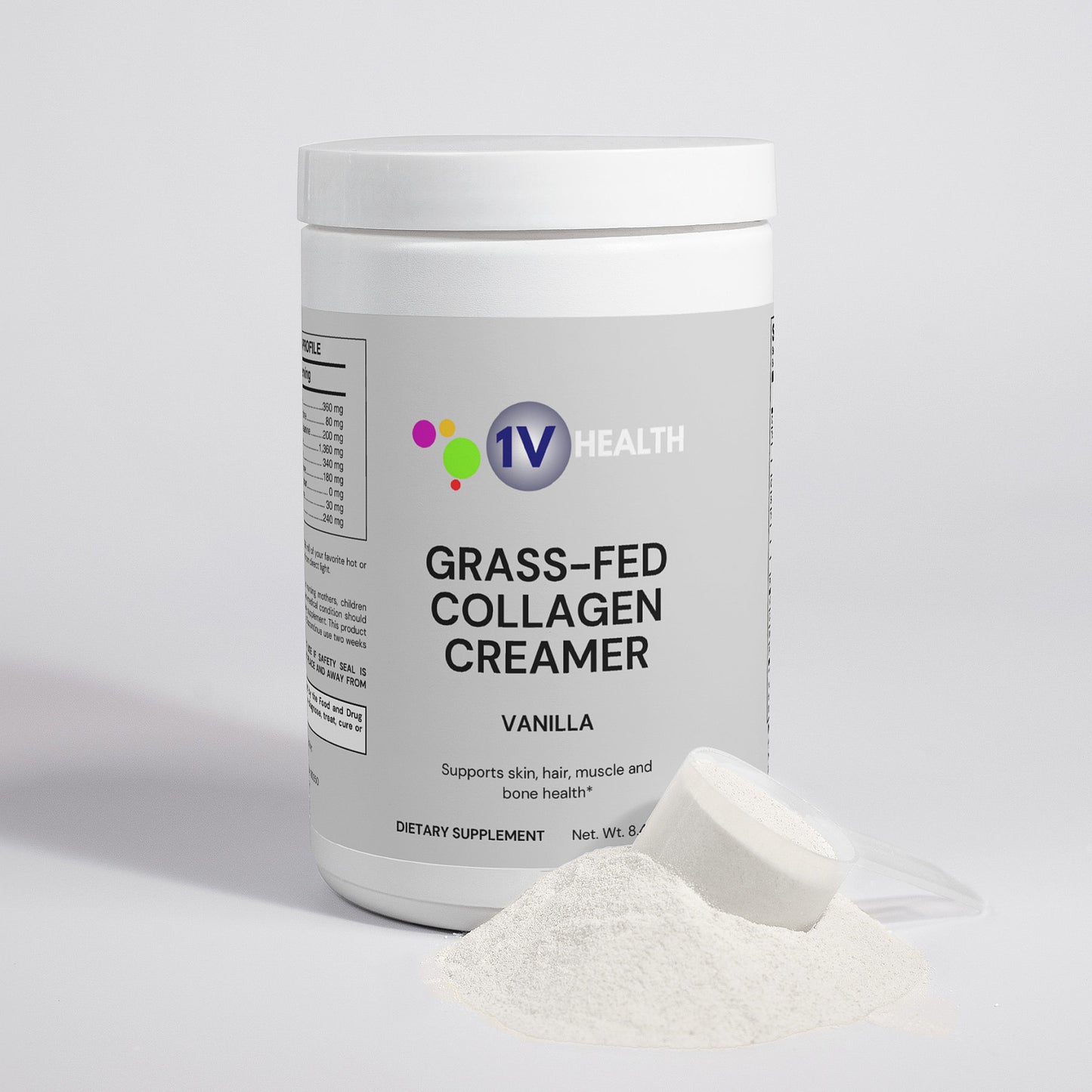 Grass-Fed Collagen Creamer (Vanilla)