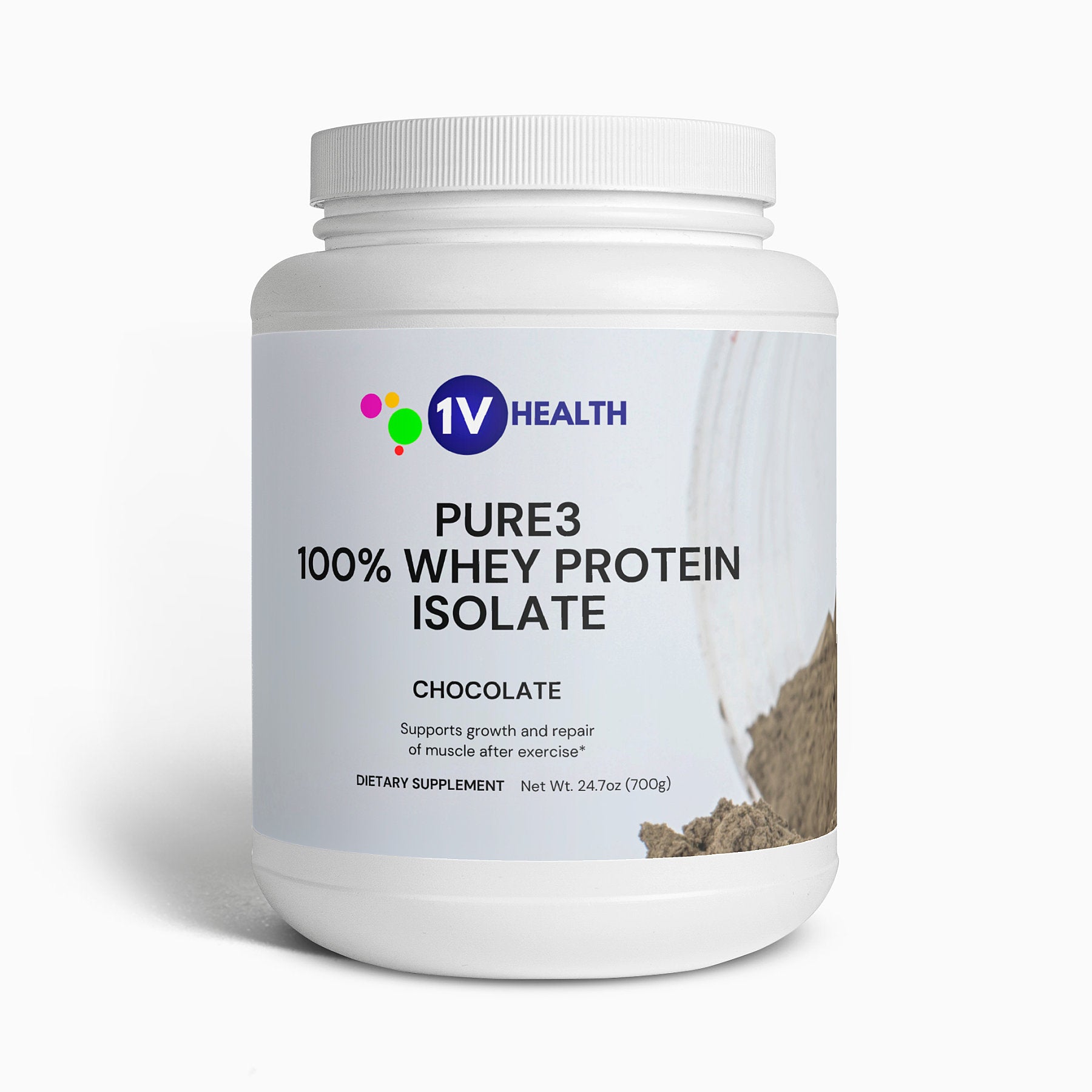 Pure3 100% Whey Protein Isolate (Chocolate)